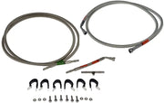Braided stainless steel fuel line kit for Dorman braided fuel line appliance