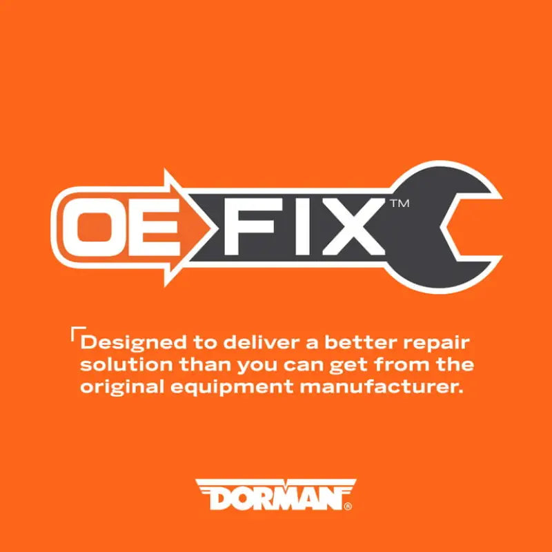 Automotive repair parts featuring Dorman Braided Fuel Line for reliable fuel flow