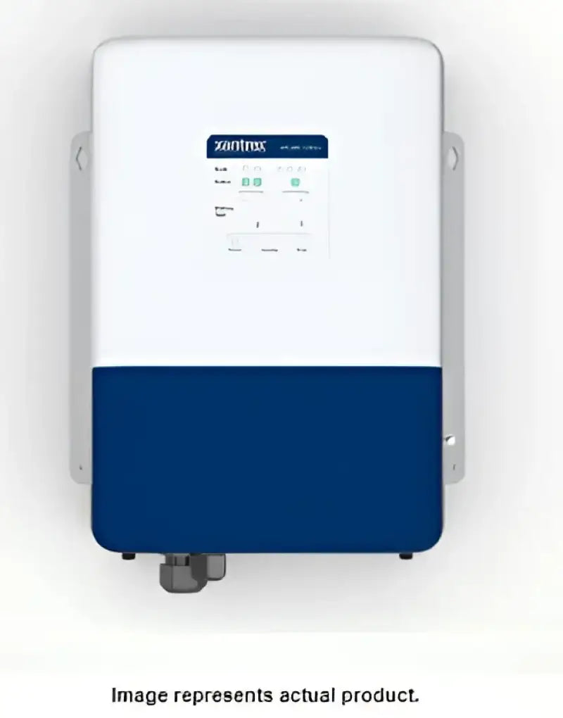 White and blue Xantrex LLC Xplore inverter on 819-0120-12 Charger