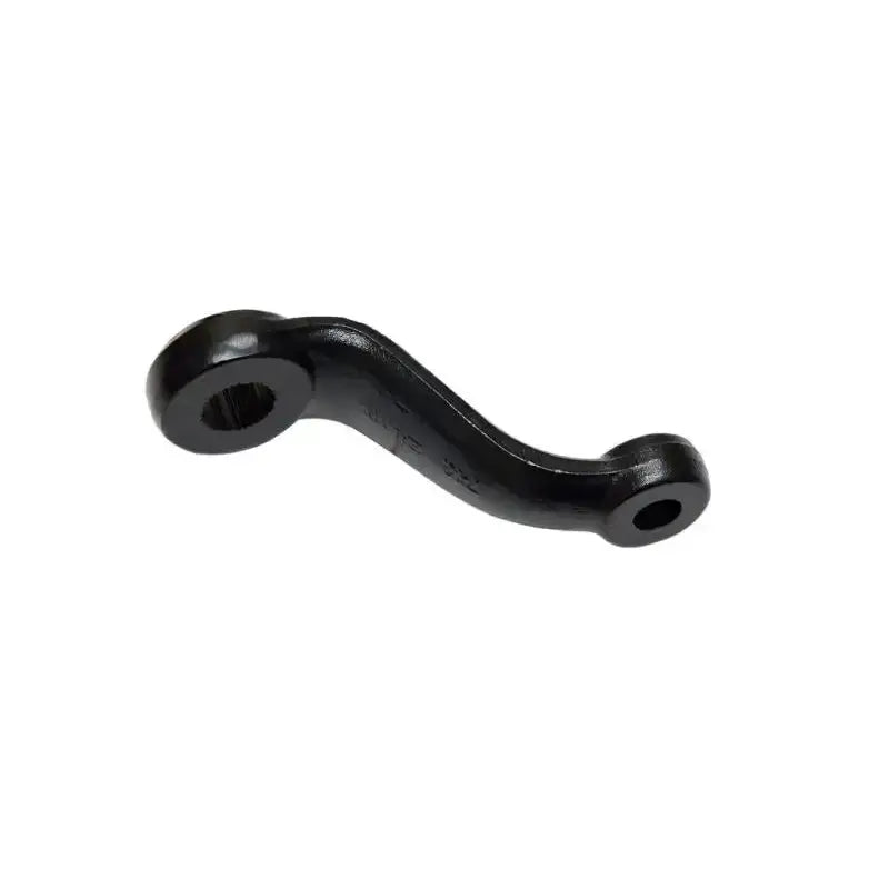 Black metal steering arm from Dorman Flexible Stainless Steel Braided Fu for durable steering