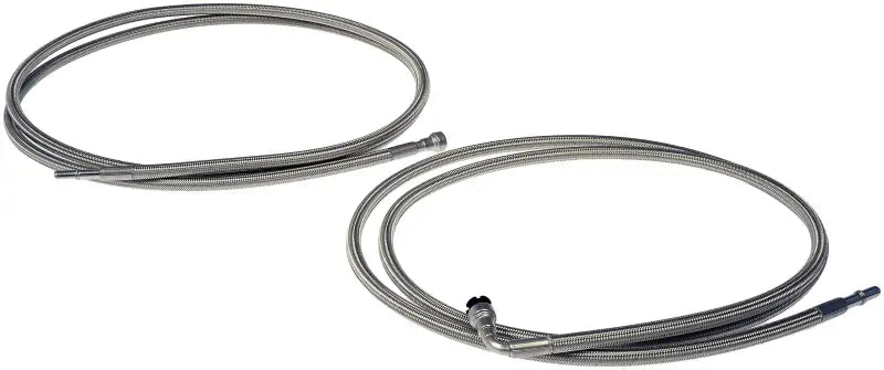 Two braided SS fuel hoses for Dorman Braided SS Fuel Line product
