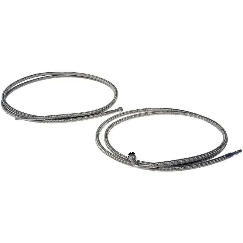 Two braided SS fuel hoses for Dorman Braided SS Fuel Line product