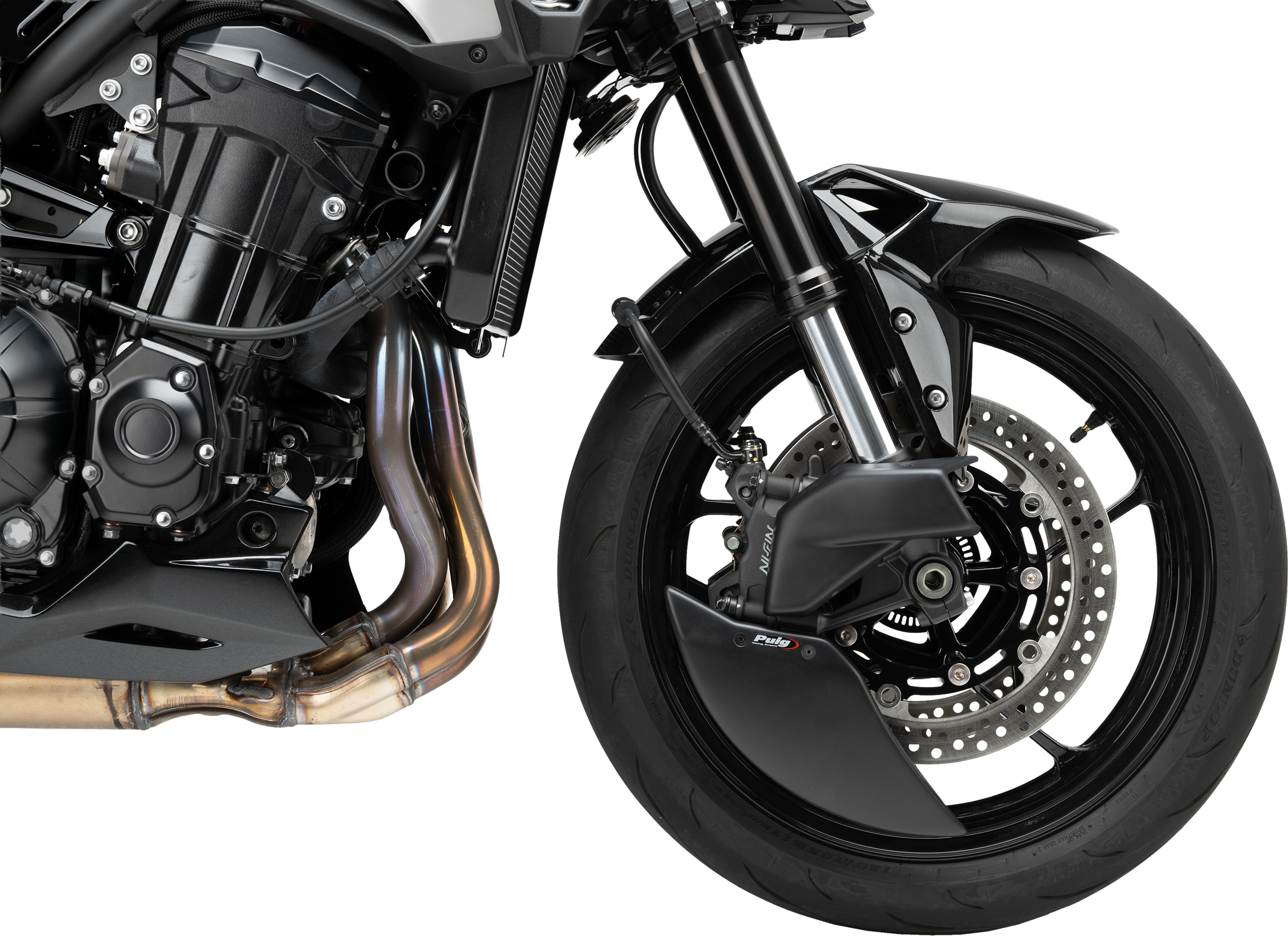Puig Brake Cooler 22442J - Matte Black 2.0