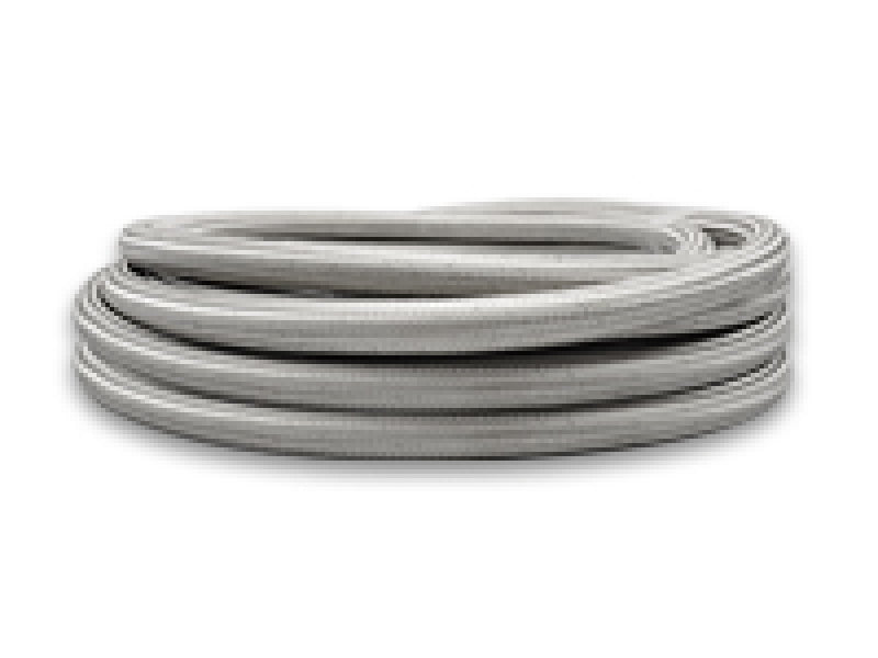 Vibrant 18468 Vibrant SS Braided Flex Hose with PTFE Liner -8 AN 0.32in ID (150ft Roll)