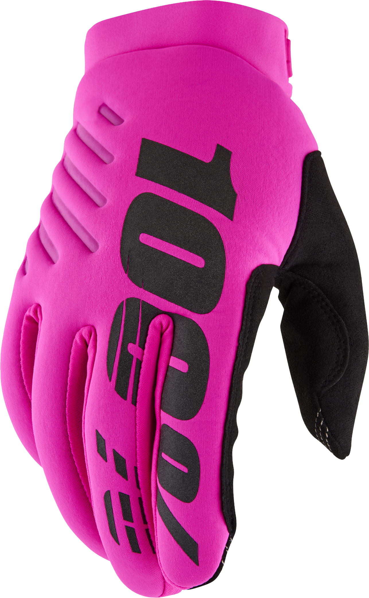 100-Percent Women's Brisker Gloves 10005-00006 - Neon Pink Small