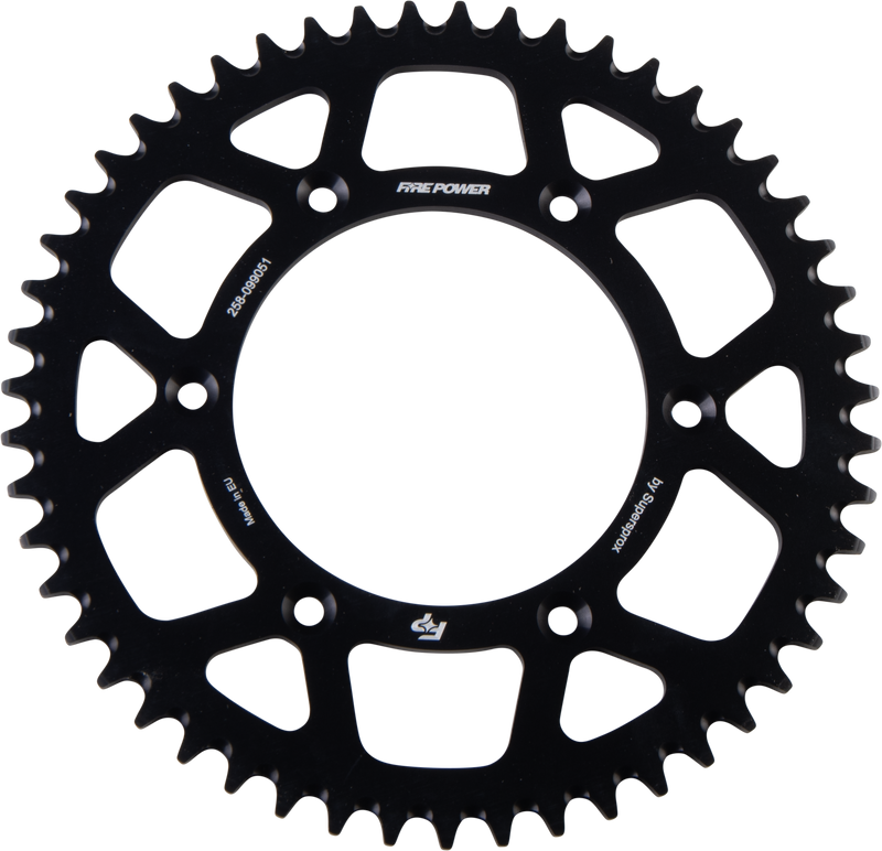 FPA-990-51-BLK Fire Power Rear Sprocket Aluminum 51T Blk