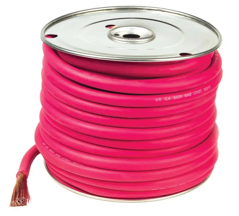 GROTE 82-6717 Battery Cable 4 Ga 25' Red