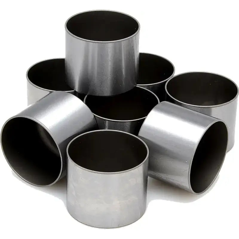 Shiny cylindrical intake exhaust tappets cluster for engine repair or upgrade