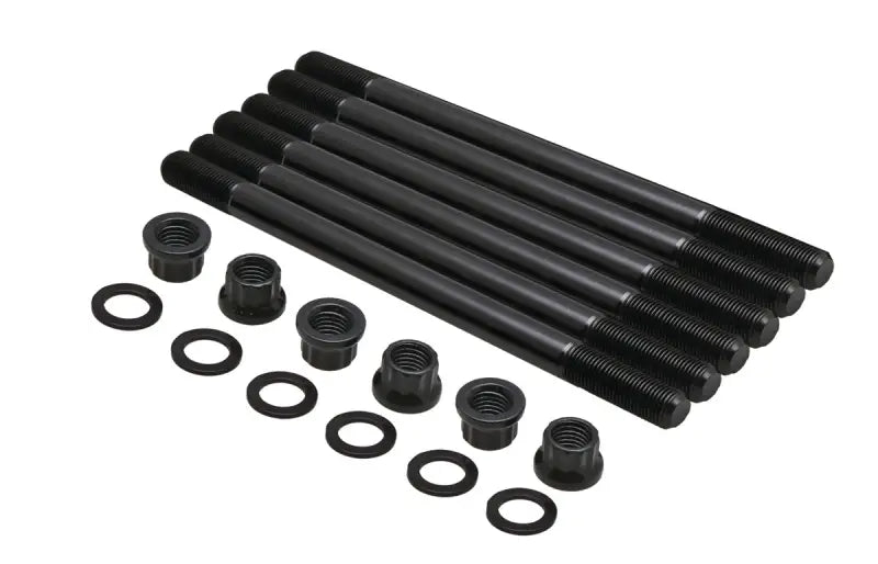 Black cylinder head stud kits with nuts and washers for 82-83550 H.T. Steel Cylinder Studs
