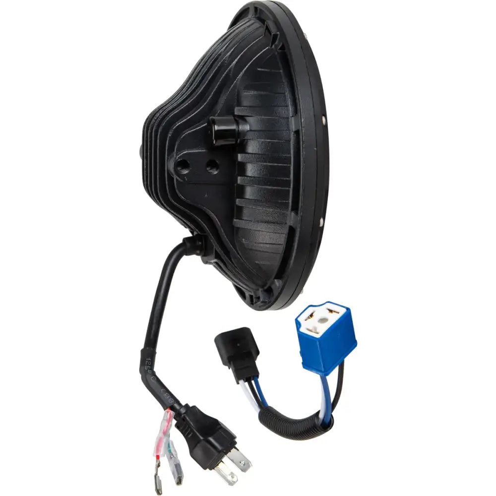 820-0361 Led Headlight 7’’ 130w White Angel Eyes - LED