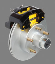 82113 Dexter Marine 10’ Vented Rotor Integral Hub Disc - Brake Kit