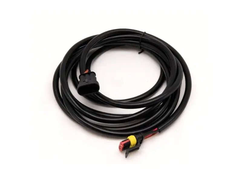 Coiled black electrical cable with connectors for 8213-3C Triplerlight 3M extension kit