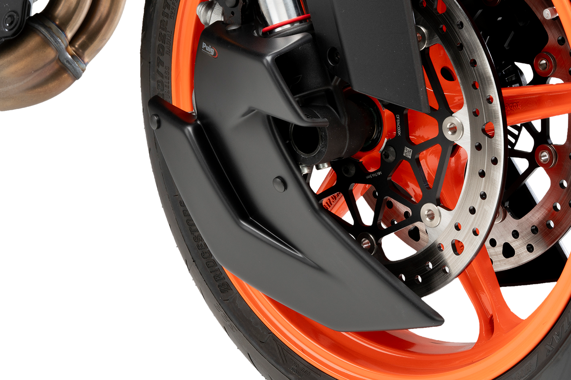 Puig Brake Cooler 21908J - Matte Black