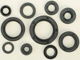 Black rubber oil seal set with various sizes from the 822265 oil seal kit