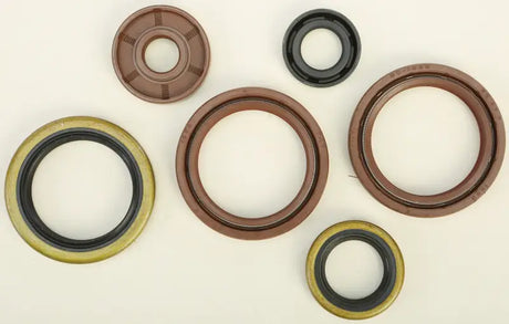 Oil seal set with various sizes and materials for reliable sealing solutions