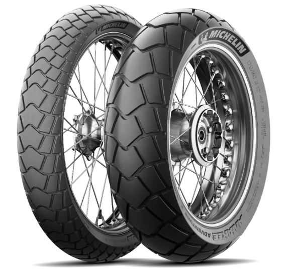 Michelin Anakee Adventure 2 Tires 48372 - Tire Front 90 90-21 54V Radial TL TT