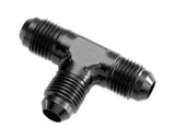 824-08-2 Redhorse AN to NPT Tee fitting, black, durable and precision-engineered for plumbing systems.