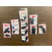 Redhorse Performance 824-08-2 AN to NPT Tee fitting in packaging on a wooden surface.
