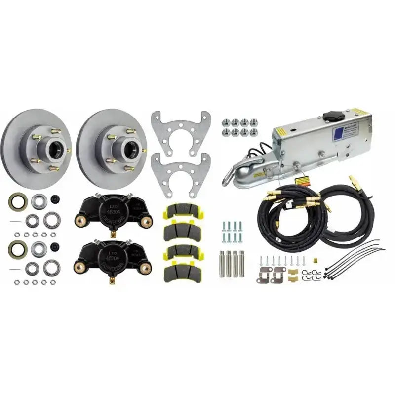Brake Kit 10' Vented Disc, essential RV, automotive, powersports, off-road, and marine use. Perfect for truck accessories, interior upgrades, truck beds, and RV parts. Includes Towing & Hitches, Marine, Towing | Trailer | Axles | Brakes | Boat, AVADA - Best Sellers