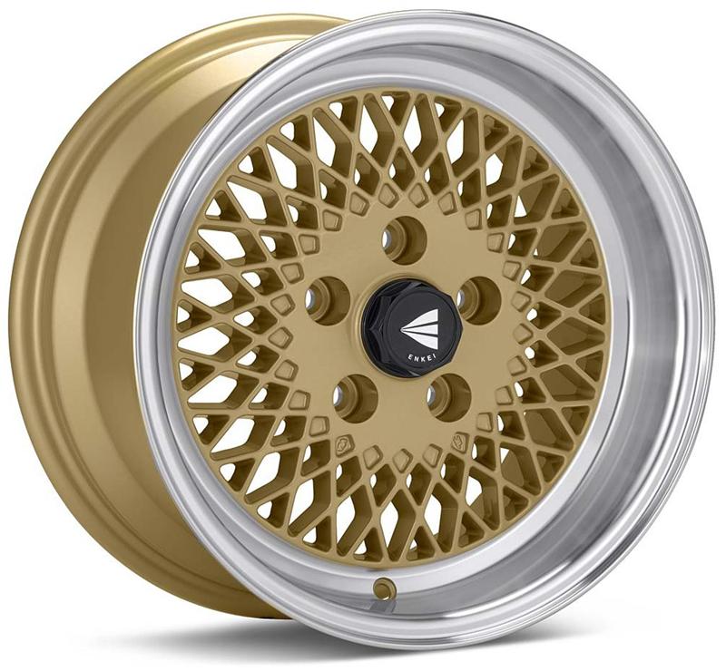 Enkei 465-570-4838GG Enkei92 Classic Line 15x7 38mm Offset 4x114.3 Bolt Pattern Silver Wheel