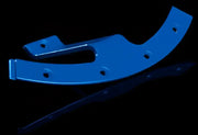 Blue metal bracket with mounting holes for 827MS890-BL Wheel Pros midspoke insert