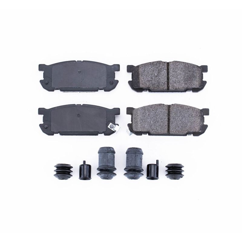 PowerStop 17-891 Power Stop 01-05 Mazda Miata Rear Z17 Evolution Ceramic Brake Pads w/Hardware