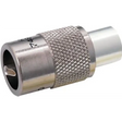 Silver coaxial cable connector for 83-1sp Gemeco with superior performance