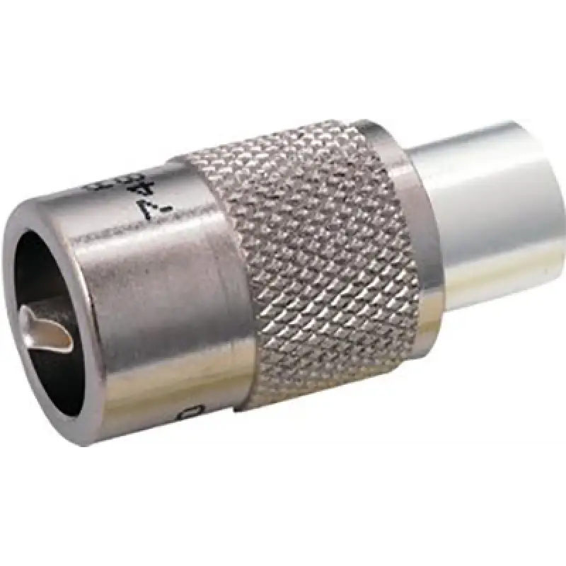 Silver coaxial cable connector for 83-1sp Gemeco with superior performance