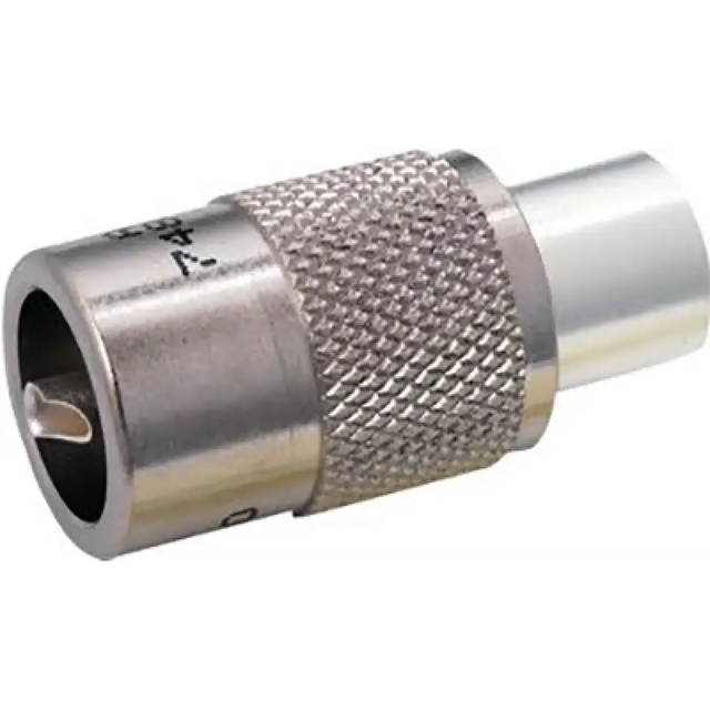 Silver coaxial cable connector for 83-1sp Gemeco with superior performance