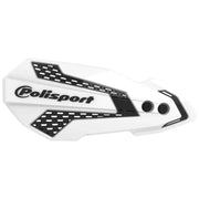 POLISPORT 8308200018 Mx Flow Handguards White/Black