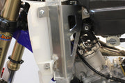 Works Radiator Brace Guards/Braces 18-126 - Silver YZ65