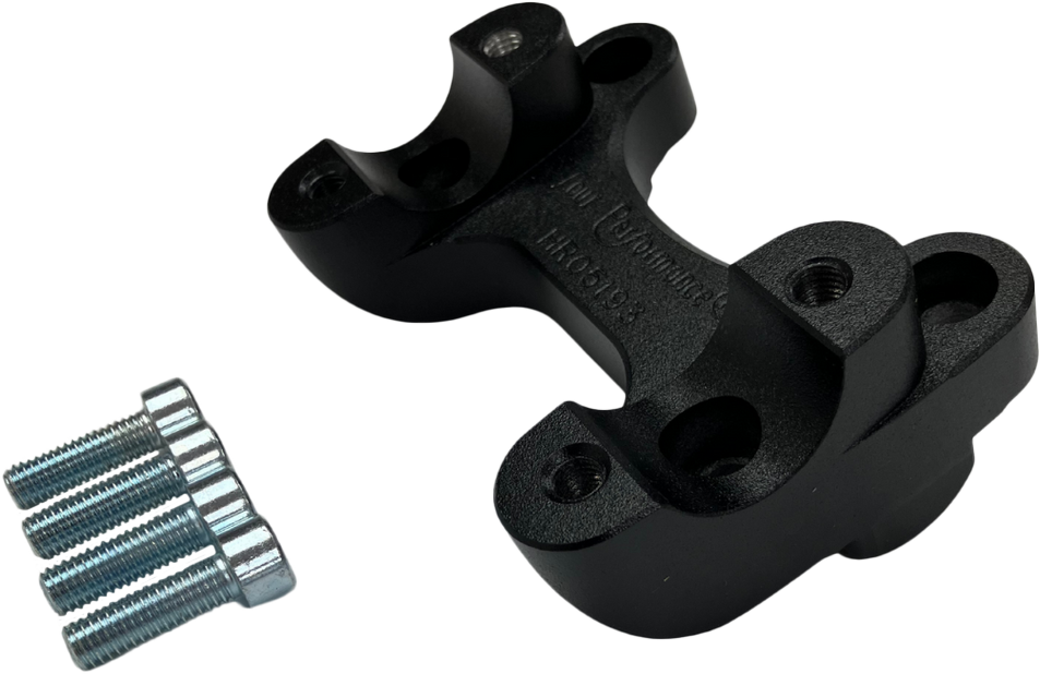 Helibars Risers HR05193-BA - Black Handlebar Tour