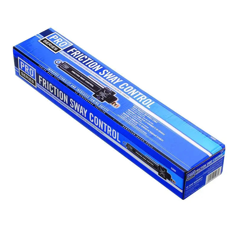 Blue and white Reese 83660 weight distribution hitch sway control kit