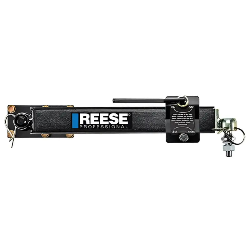 Black Reese 83660 weight distribution hitch with sway control