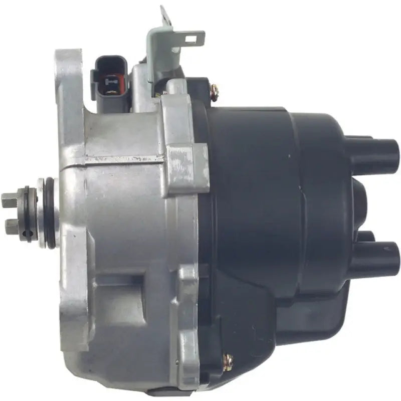 Automotive select distributor with silver housing and black cap for OE-quality parts