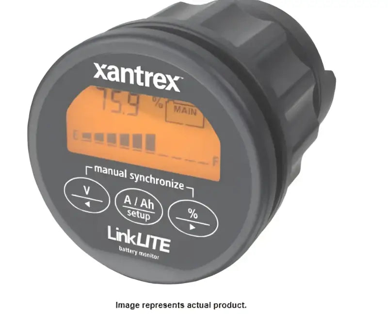84-2031-00 Xantrex Llc Linkpro Battery Monitor displaying real-time battery data with advanced technology.