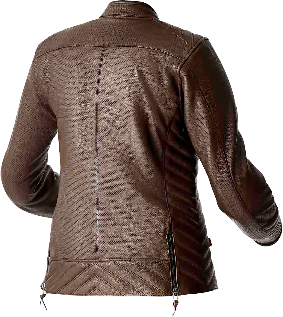 Womens Roadster Air D3o Jacket Brown Leather Md