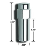 84187B Gorilla Cragar Sst 1/2’ 4Bg - Lug Nut