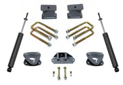 MAXTRAC 905340 2.5 SPCRS 4 BLK/U-BOLTS MAX SHOCKS