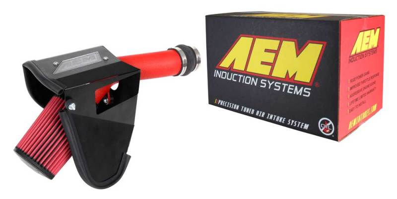 AEM Induction 21-863WR AEM Induction 2019 Subaru WRX STI 2.5L Cold Air Intake - Wrinkle Red