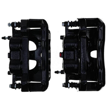 Power Stop 10-21 Ford Expedition Front Black Caliper - Pair w/Bracket - PowerStop