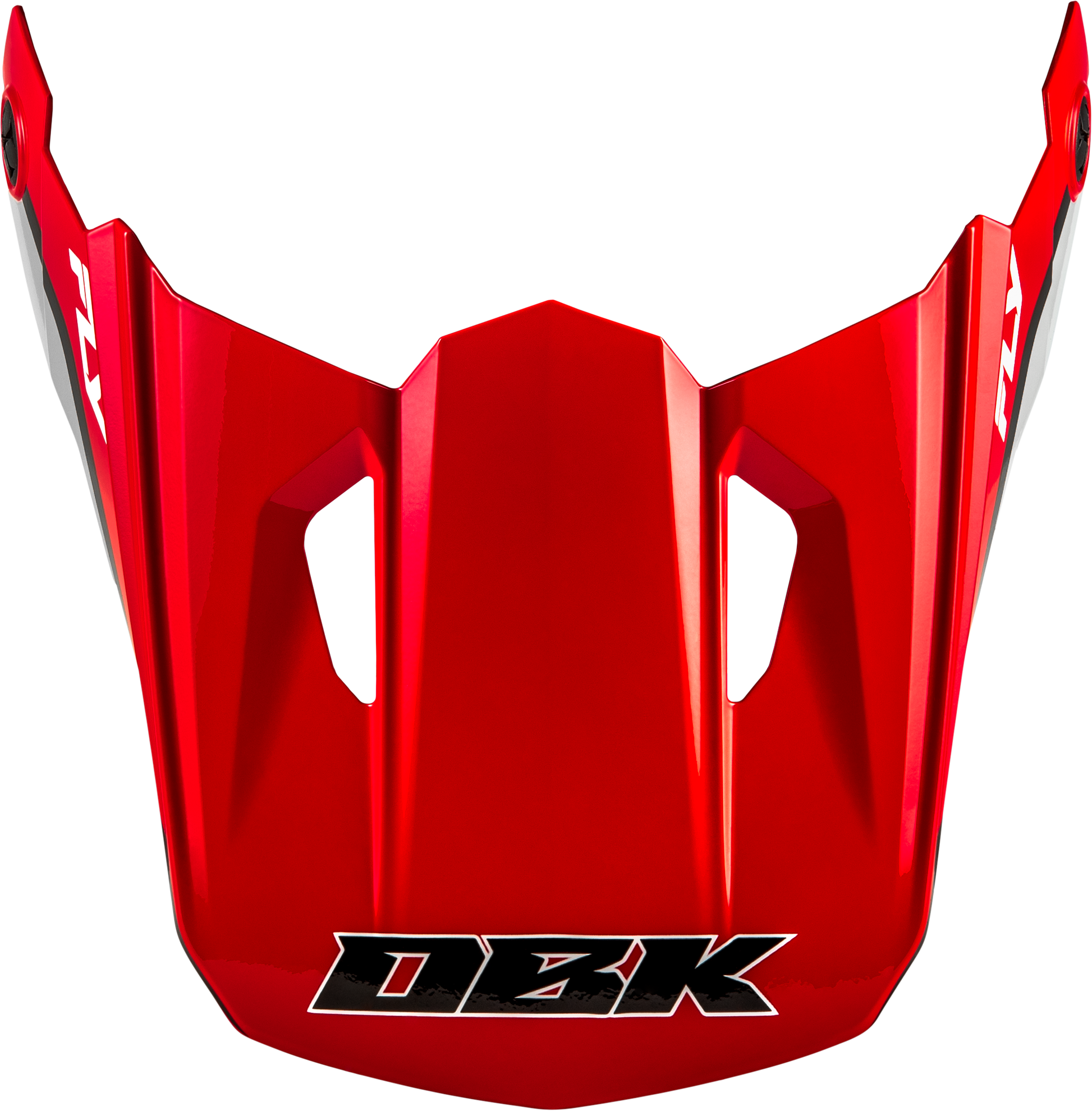 Kinetic Dbk Helmet Visor Red/Black/Grey Xl/2x