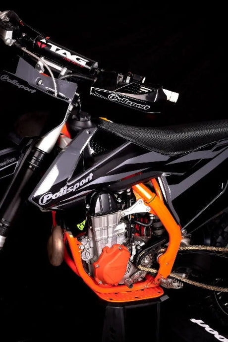 8472900002 Frame Protector Orange Ktm