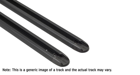 Rhino-Rack RTV Tracks w/Hardware & End Caps - 58.3in - Pair - RTV148
