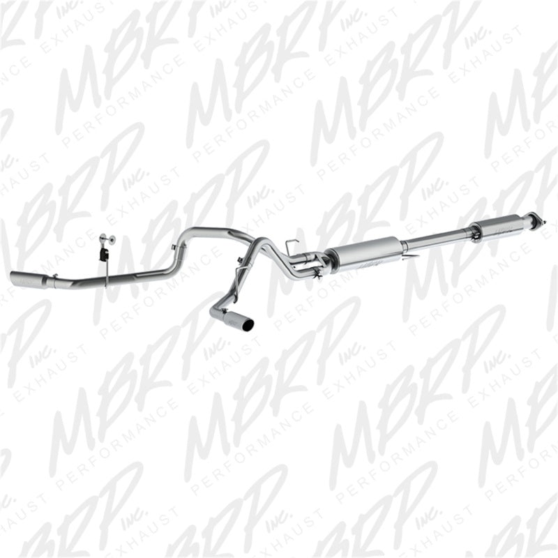 MBRP S5257AL MBRP 2015 Ford F-150 5.0L 3in Cat Back Dual Split Side Exit AL Exhaust System
