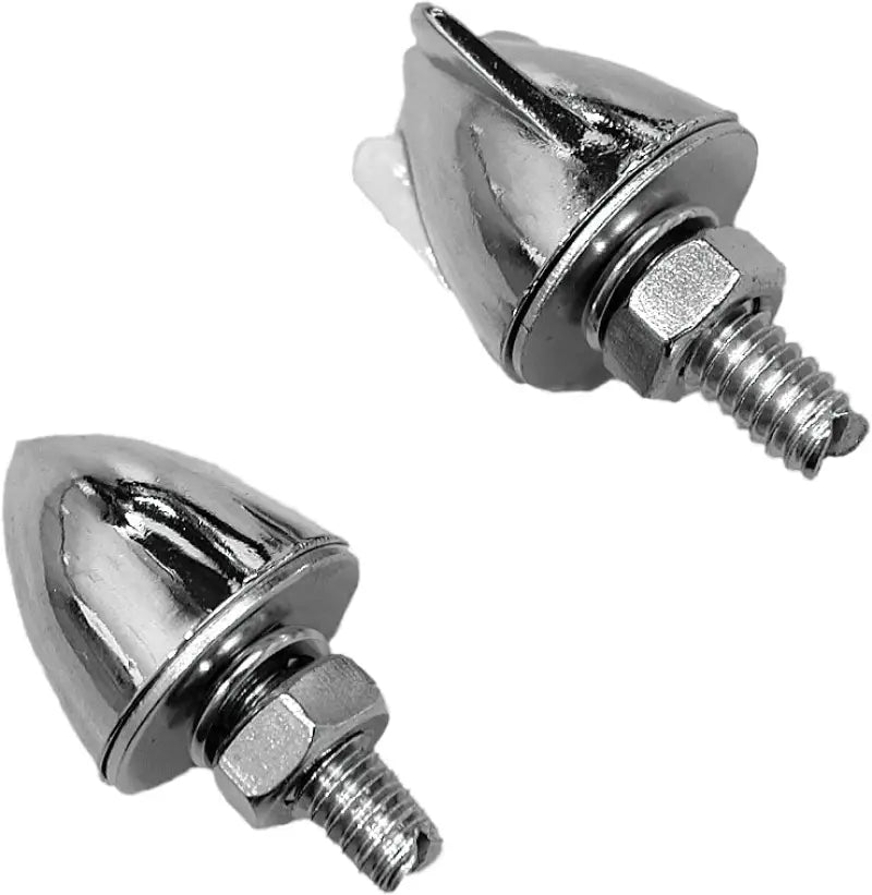 85-83400 4/Pk 6mm Chrome Bullet Bolt 