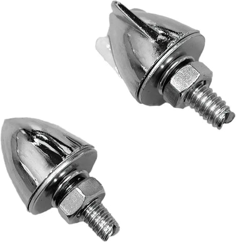 85-83400 4/Pk 6mm Chrome Bullet Bolt 