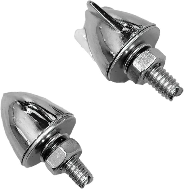 85-83400 4/Pk 6mm Chrome Bullet Bolt 