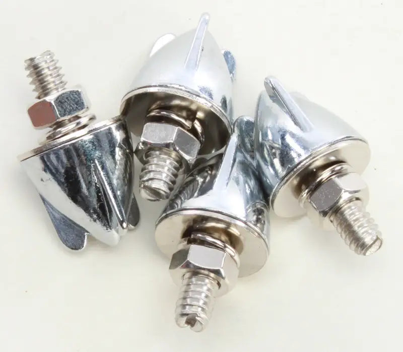 85-83410 (1=20) 4/Pk 6mm Chrome Rocket Bolt 