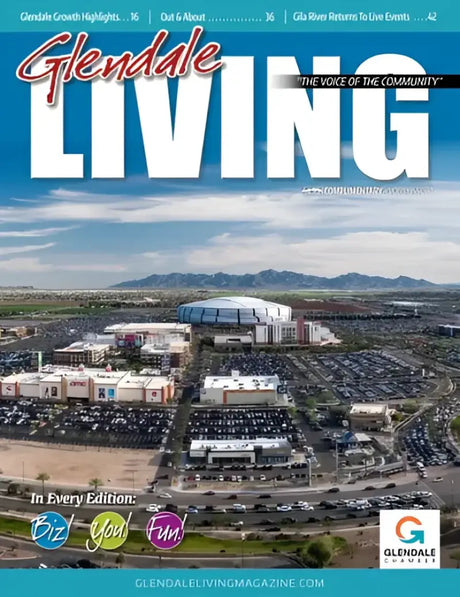 Glendale Living magazine cover on Ford Mini Dorman Term for perfect fit 2018 F
